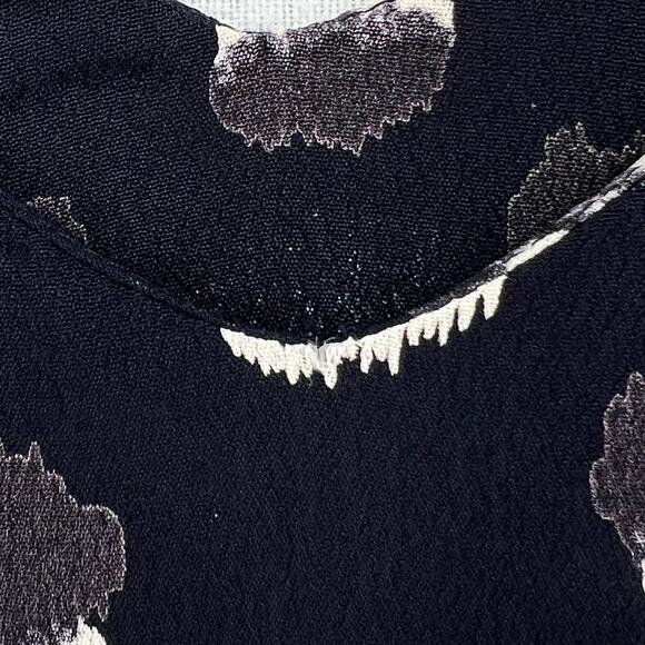 REFORMATION Eli 90s Mini Slip Dress Womens XS Navy Wild Child Animal Print - Picture 16 of 16